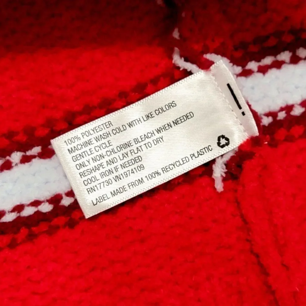 Women's Striped Turtleneck Pullover Sweater - Wild Fable - XS - Picture 7 of 7